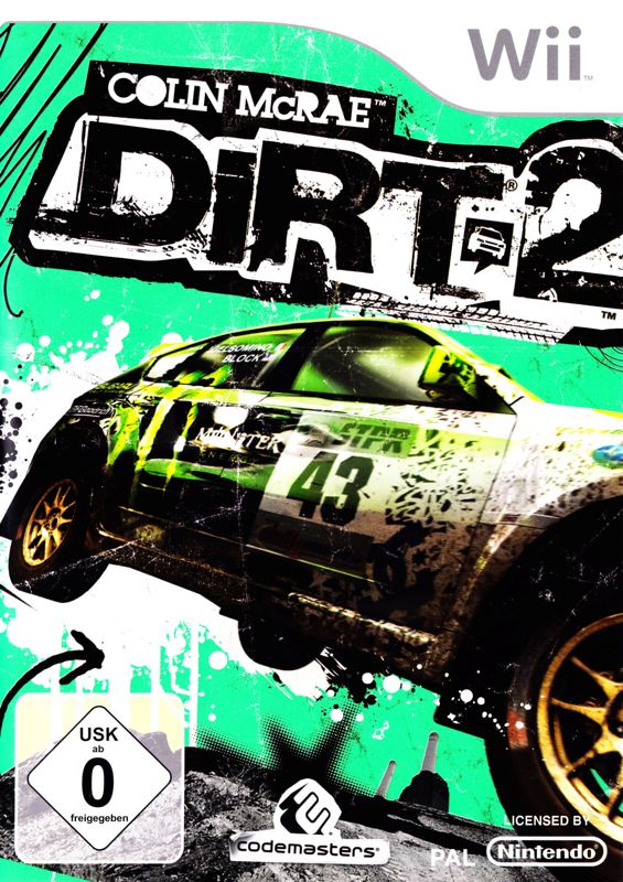 Dirt 2 box art for Wii